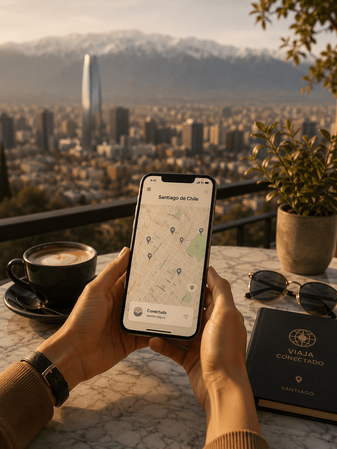 Acesso à Internet - servicio turismo Santiago Chile
